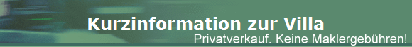 Kurzinformation zur Villa