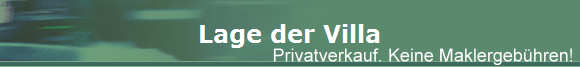 Lage der Villa